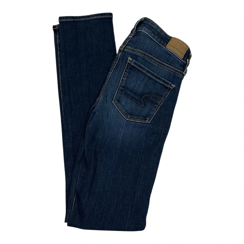 American Eagle Outfitters‎ Dark Blue Skinny Jeans next level stretch